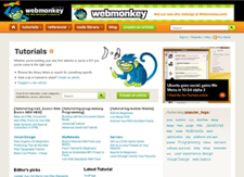 Tutorials landing page